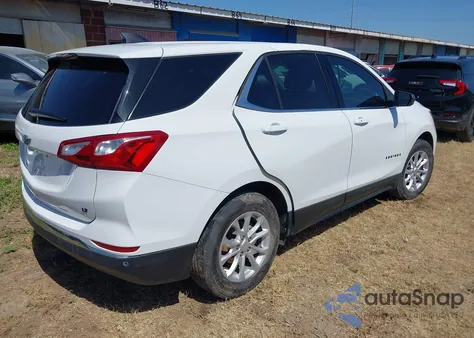 2020 Chevrolet Equinox Fwd Lt 1.5L Turbo из США, поврежденный, VIN 3GNAXKEV8LS587990